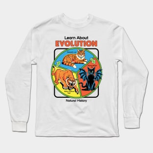 Learn About Evolution Long Sleeve T-Shirt